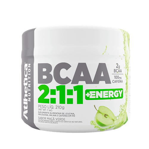 BCAA 2:1:1 +Energy Maça Verde