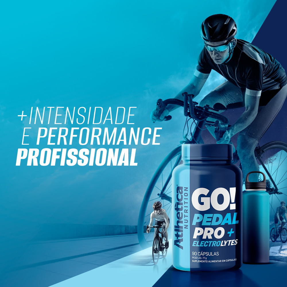 Go! Pedal Pro+ Electrolytes 90 Capsulas