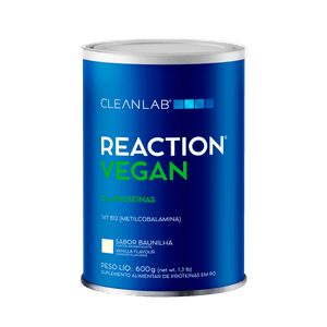 Reaction Vegan CLEANLAB (Pote 600g) Baunilha