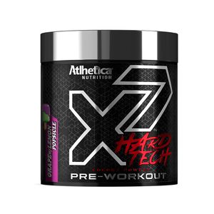 Pré Treino X7 Hard Tech (Pote 200g) Grape com Lemon Popsicle