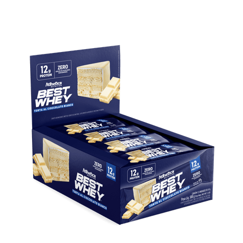 Best Whey Bar 12g Torta Cioccolato Bianco